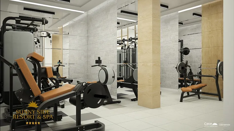 Spa ve wellness olanaklarına sahip modern bir komplekste lüks daireler